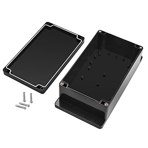 Pinfox IP65 Plastic Project Box ABS Waterproof Electronic Enclosure Junction Box with Fixed Ear 7.8" x 4.7" x 3" - Image 3
