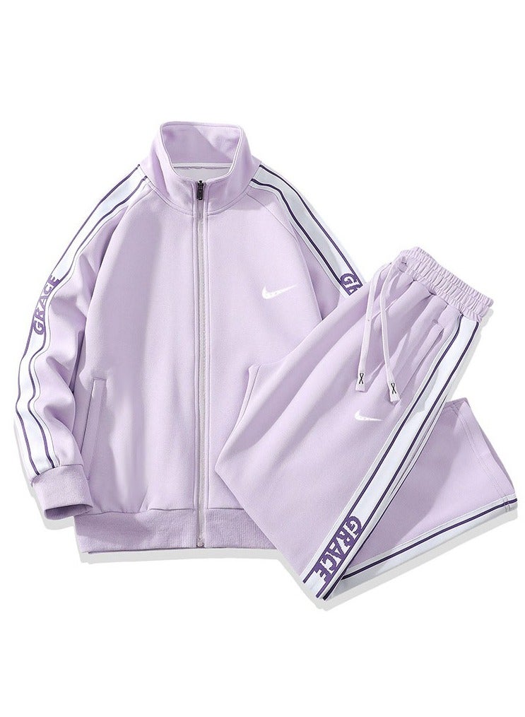 KUYING Men's loose sportswear and sports pants two-piece set  - Image 1