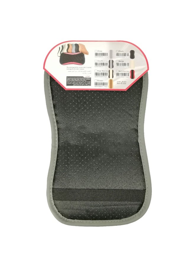 MOB Car Armrest Cushion Soft Memory Foam Elbow Support Pad Center Console Cover Wear Resistant Protector Universal Fit - Image 3