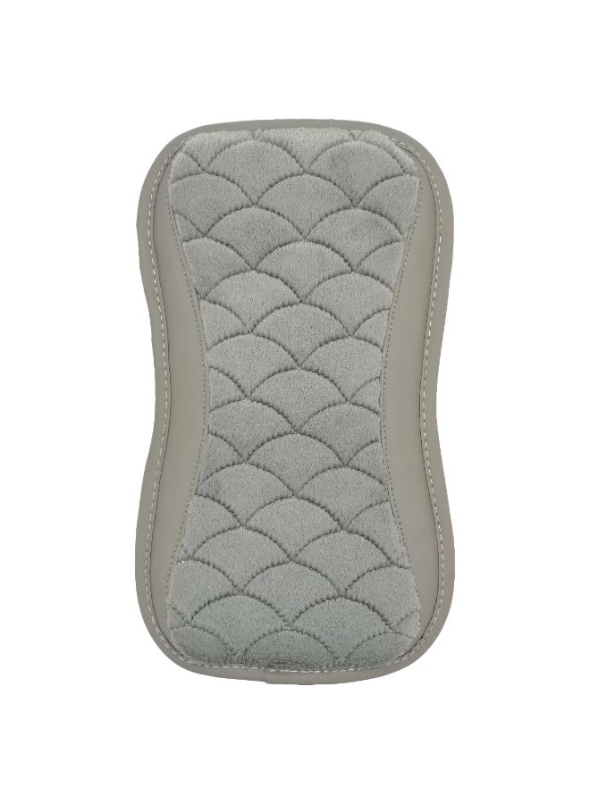 MOB Car Armrest Cushion Soft Memory Foam Elbow Support Pad Center Console Cover Wear Resistant Protector Universal Fit - Image 1