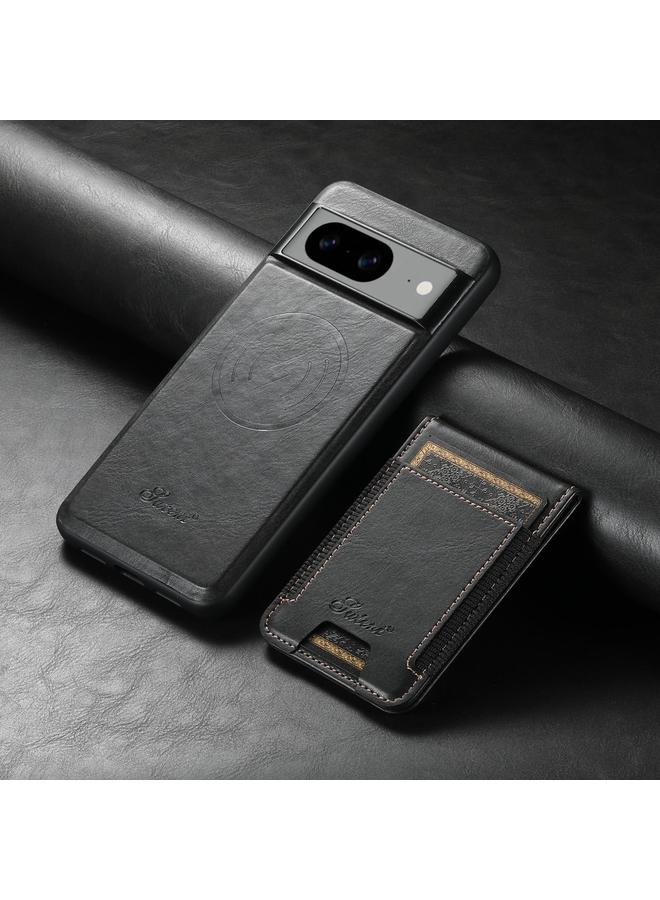 Suteni Case For Google Pixel 9 Pro H17 Oil Eax Leather Detachable Wallet Phone Case - Image 5