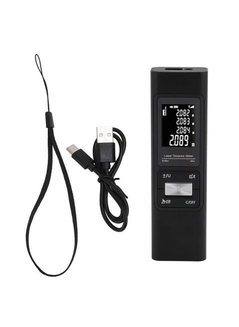 Bilateral Laser Measurement Tool Cross Lines 500mAh Battery Digital Laser Distance Meter with Electronic Leveling