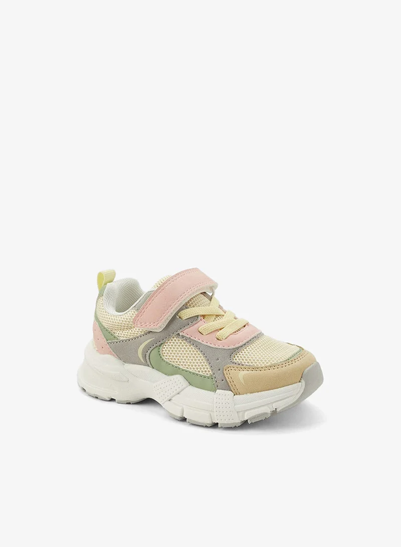 JUNIORS Girls Hook & Loop Ankle Sneakers