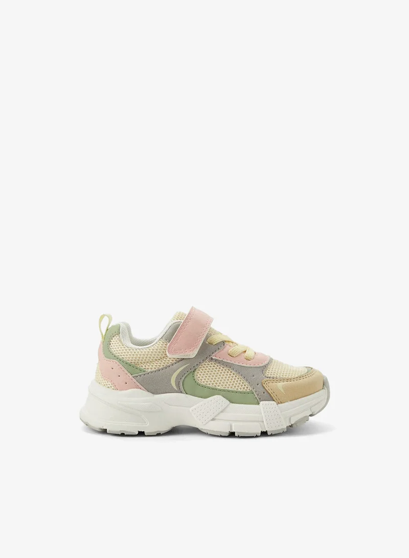JUNIORS Girls Hook & Loop Ankle Sneakers