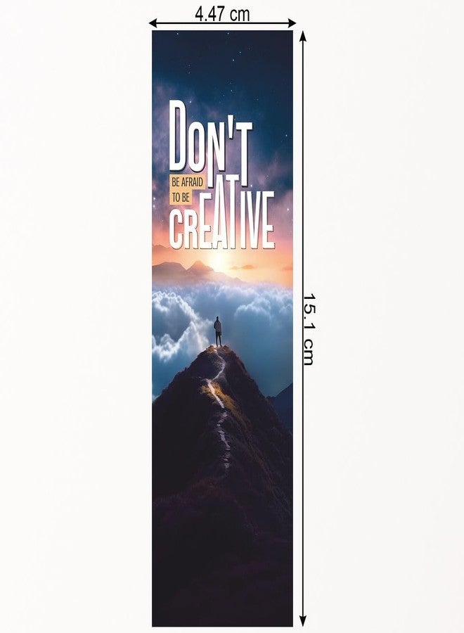 CVANU Set of 90 Positive Quote Printed on Double Sided Bookmark with Lamination for Book Readers (15.1cmX4.47cm)_C21 - Image 5
