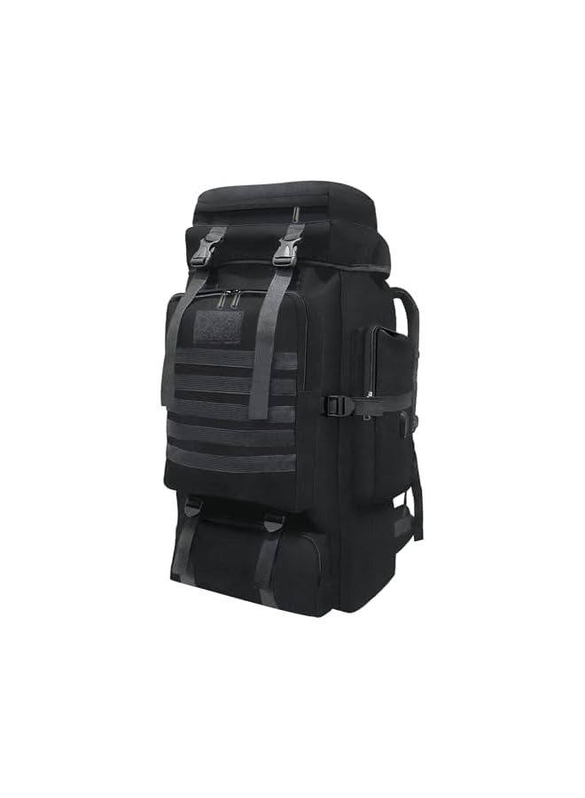 Green Tiger 80L 100 Liters Hiking Camping Backpack Travel MOLLE Rucksack,Military Tactical Daypacks,Upgraded Thickened Adjustable Waterproof Large Capacity Outdoor Backpack - Image 1