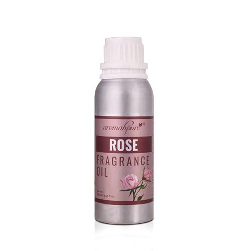 Aromahpure Rose Aroma Oil | 250ml Undiluted & Natural | Long-Lasting Scent for Aromatherapy, Candle & Soap Making, Diffusers, Room Freshener, Humidifier, Bathroom Revitalizer & Home Essentials - Image 1