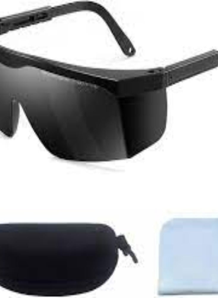 KNP KNP Safety Glasses in Black are Designed to Provide Eye Protection in Various Work Environments.  - Image 4