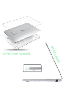 Generic Hard Shell Case Protective Snap On CoverCompatible with MacBook Pro 14 inch Case 2021-2023 Release M2 A2779 A2442 M1 Pro/Max Chip w/Touch ID/Protective Plastic Hard Shell Case (Crystal Clear)  - Image 3