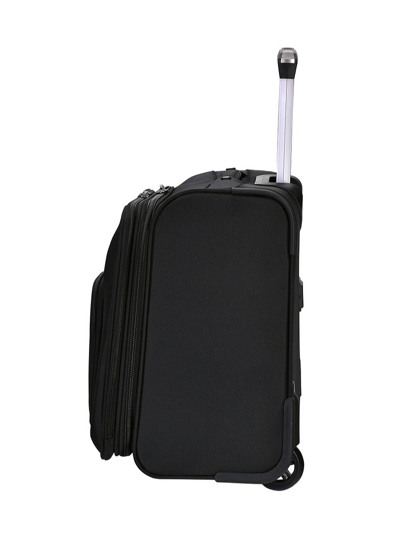 eminent Water Repellent Multi Compartment Unisex Pilot Case Trolley for Business Travel and Office V135 Black  - Image 4