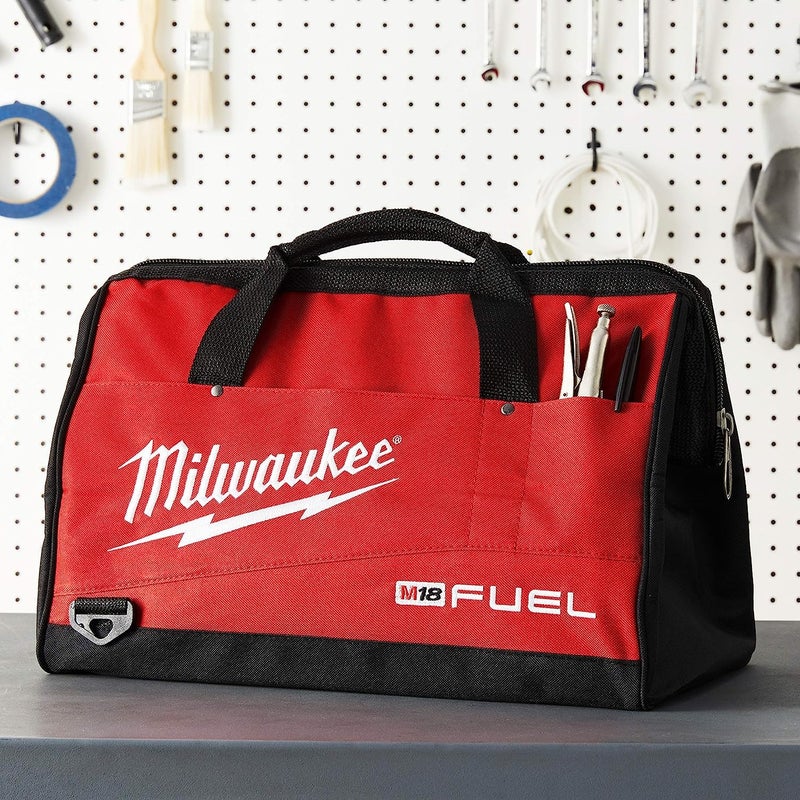 Milwaukee 902033036 23x12x12 Canvas Tool Bag W/Strap - Image 4