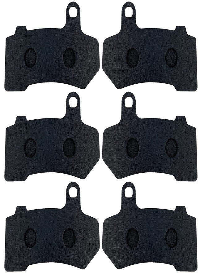 MooLang Front and Rear Brake Pads for Harley Davidson FLHX Street Glide Road Glide FLHR Road King FLHTCU Electra Glide Ultra Classic Night Rod Street Rod V-Rod Tri Glide Ultra Limited - Image 3