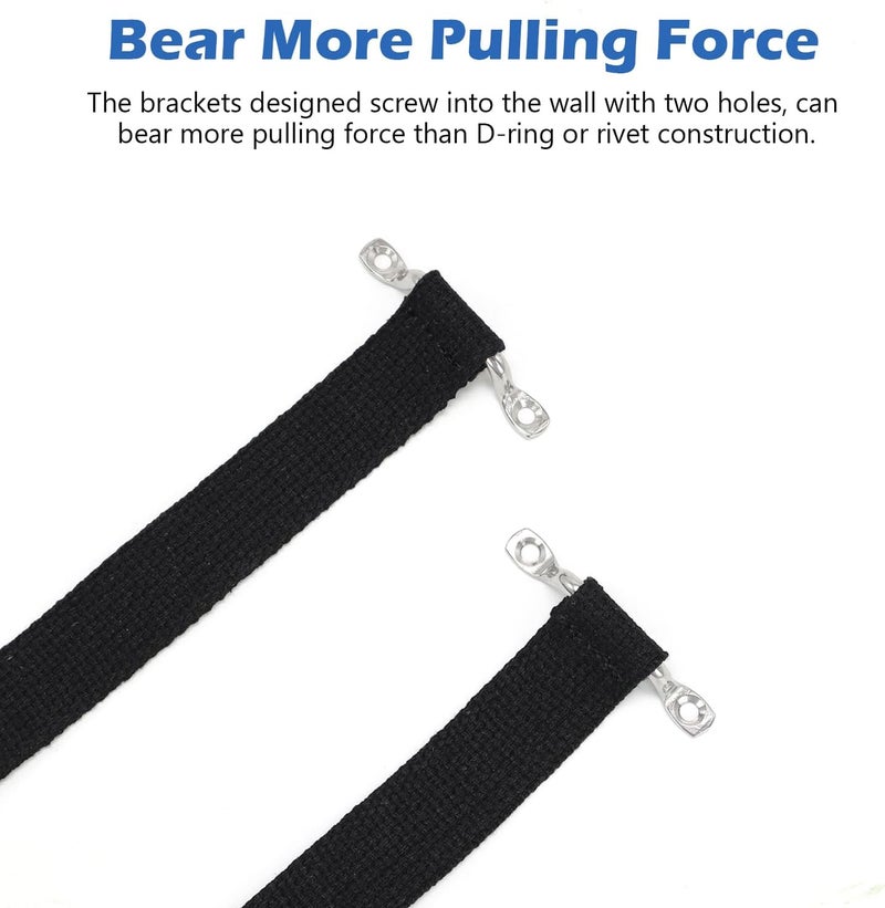SCOTTCHEN RV TV Straps 74" Anti-Tip RV Furniture Safety Tie Down Solid Straps for Camper Trailer Traveling - 2pcs Basic - Image 4