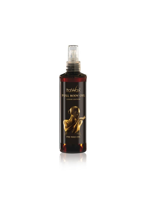 Italwax Luxury Full Body Oil  250ml  845floz  Prepare the skin for the waxing procedure  Guarantees easy wax application