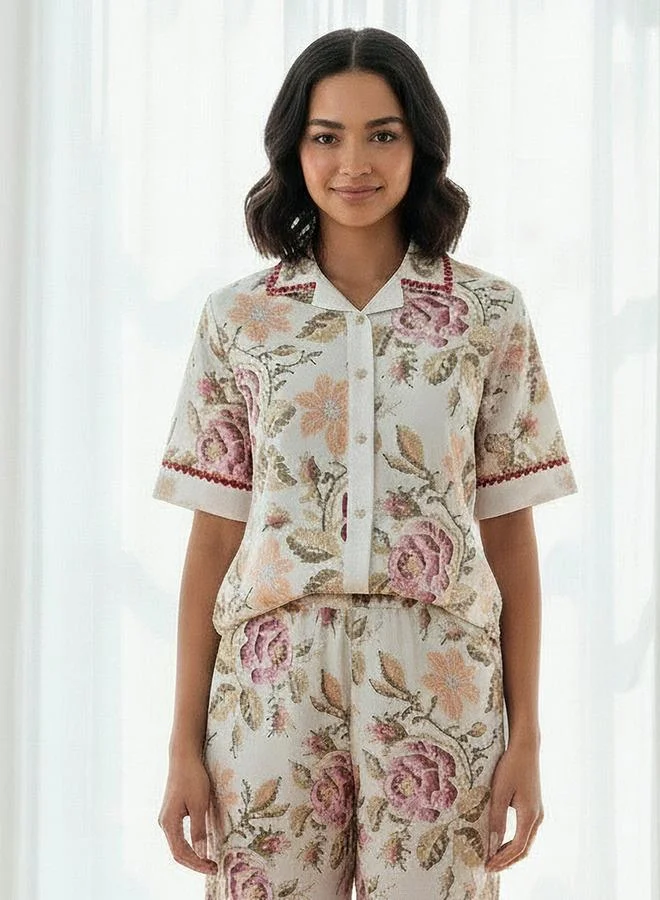 سبلاش فيڤ Pyjama Set Shirt & Trousers Cotton