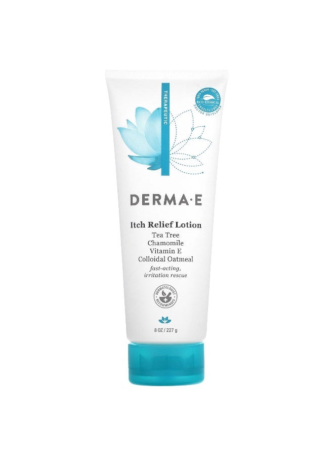 derma-e DERMA E, Itch Relief Lotion, 8 oz (227 g)  - Image 1