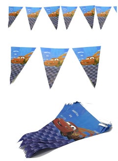 co arma Triangle flags for parties with various children's characters 