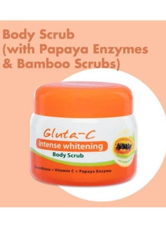 GLUTA C Intense Whitening Body Scrub 120g  - Image 3