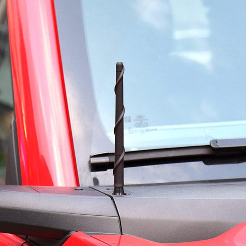 KSaAuto 11 Inch Antenna Compatible with Toyota Tacoma Tundra Truck 2000-2019 | Car Wash Proof Flexible Rubber Copper Antenna Mast Replacement Designed for Optimized Radio FM/AM Reception Daily wear upgraded resistant material - Image 2