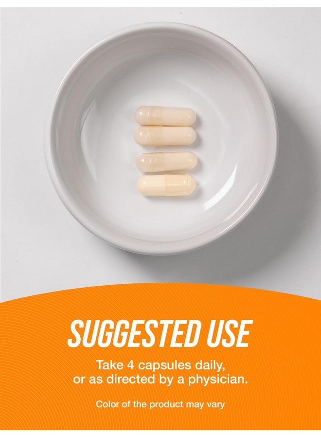 BulkSupplements.com AAKG Capsules - Arginine AKG Supplement, Nitric Oxide Supplement - Gluten Free, 4 Capsules per Serving (2500mg), 240 Count (Pack of 1) - Image 4