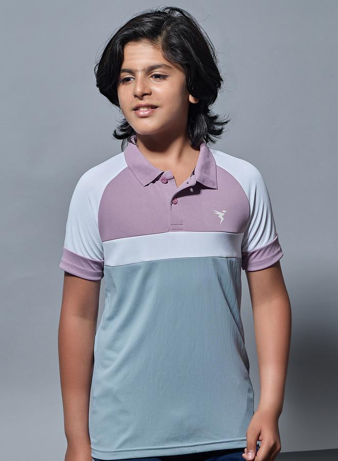 تكنوسبورت تيشيرت بولو رياضي سليم فيت ملون للأولاد من تكنوسبورت - Image 5