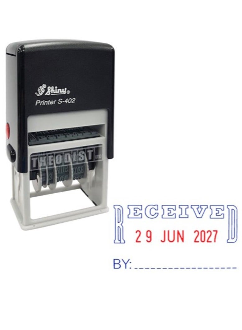 Received Stamp with Date - Image 1