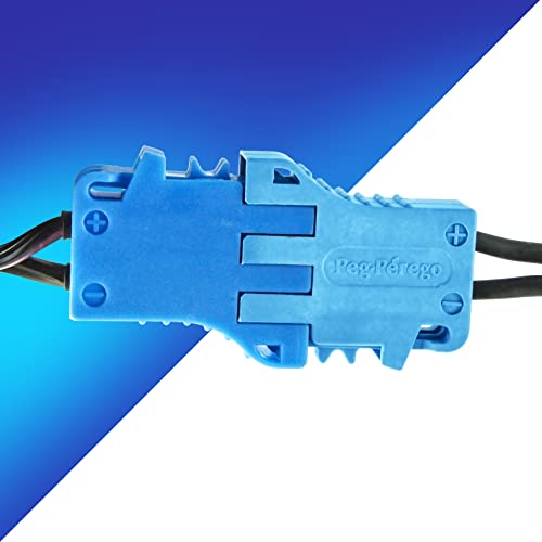 SafeAMP شاحن بطارية SafeAMP 12 فولت معتمد من UL متوافق مع بطارية Peg Perego® 12V لجرار John Deere Ground Force، سيارة John Deere Gator XUV Polaris RZR 900 المدفوعة. - Image 4