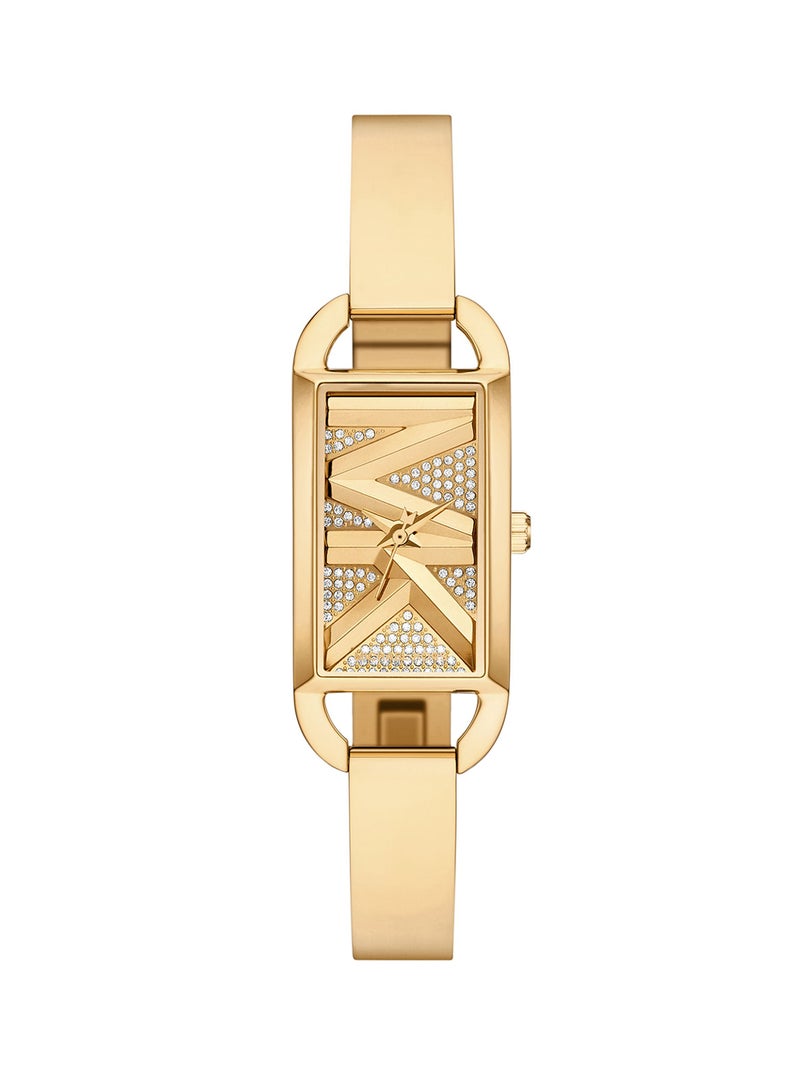 مايكل كورس ساعة ام كيه امباير بحزام فولاذي بعقارب - Image 1