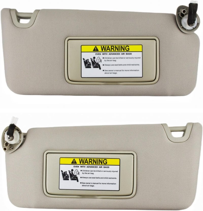 Wivplex Gray Sun Visor for Honda Accord 2008-2012 - Image 1