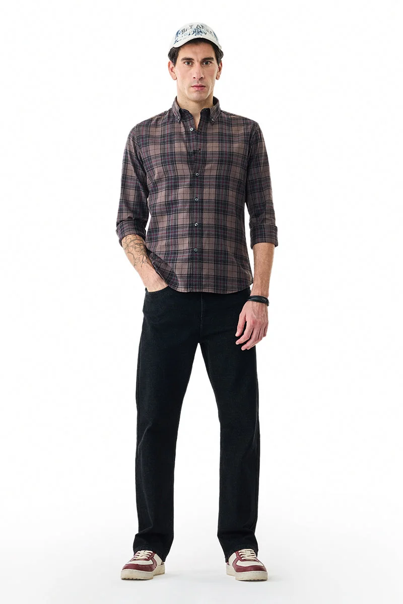 SNITCH Straight Fit Stretch Washed Jeans