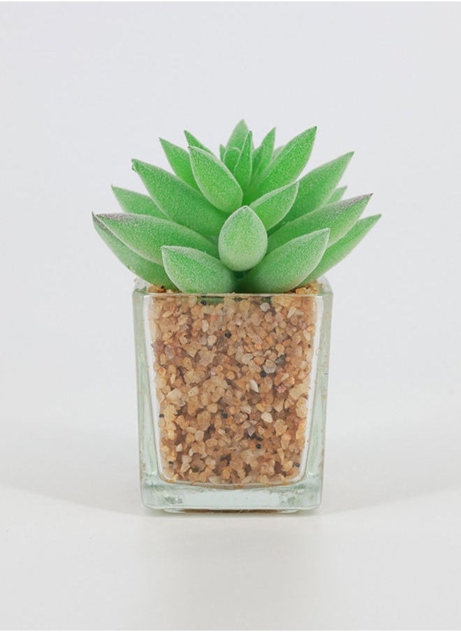 Rahalife Artificial Succulent Bonsai  - Image 1
