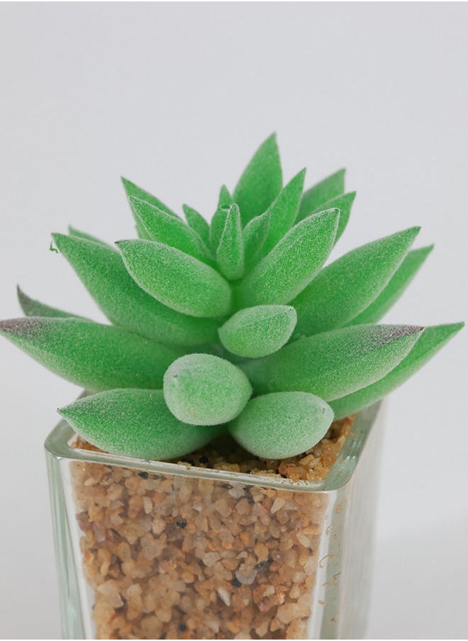 Rahalife Artificial Succulent Bonsai  - Image 2