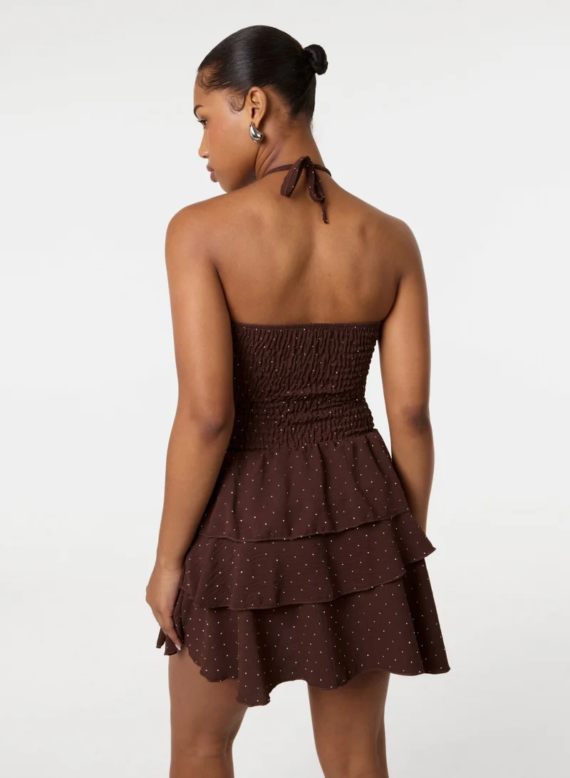 بينك فانيلا فستان تنورة ديامانتي رارا