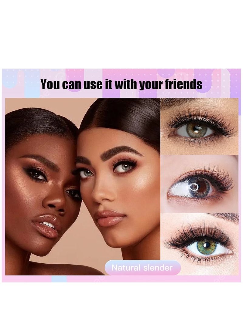 LashesMD Manga Lashes 20 Pairs Assorted Natural Look Fluffy False Eyelashes - Image 2