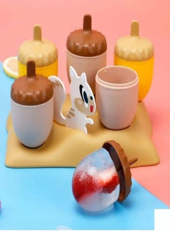 HOMENITY® - 5pcs DIY Ice-Cream molds Summer Maker Plastic Kitchen Tools Cany Color Lolly Mold - Image 2