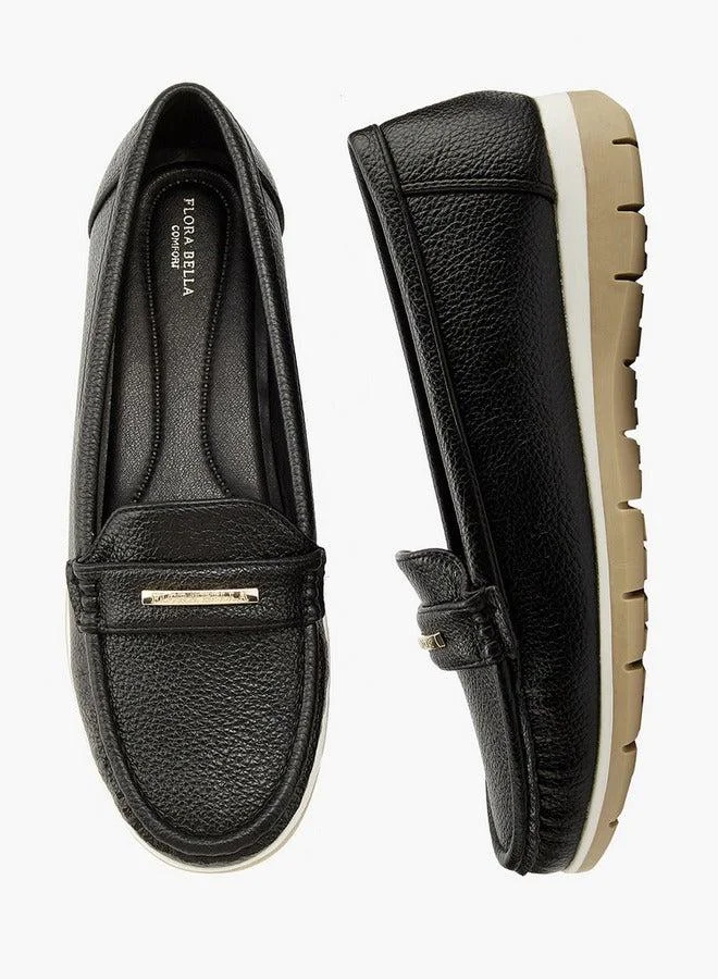 فلورا بيلا من شو إكسبرس حذاء لوفر بنقوش مع تفاصيل معدنية