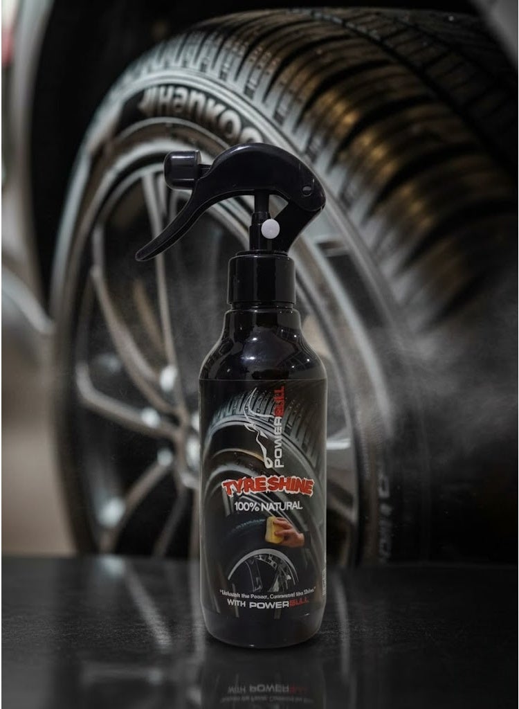 PowerBULL Rubber Polish, Superior Quality Cleaner, Long Lasting Shine, All-Natural Materials, 325mL - Image 2
