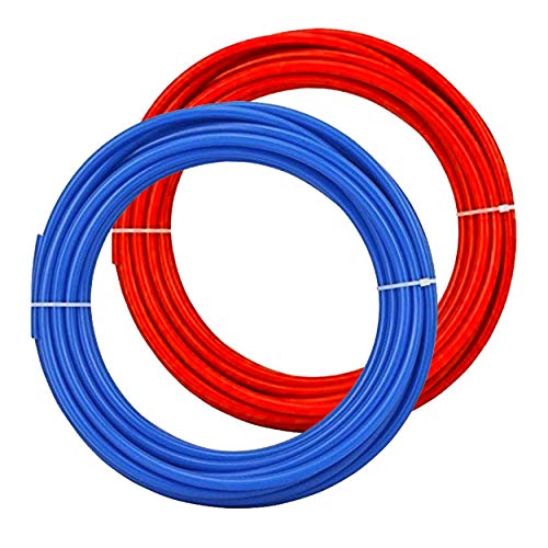 SHAPURE Ro Food Grade 10 m Pipe Tube 1/4" for All Types of Water Purifier |Compatible with KENT DOLPHINE REVIVA AQUAGRAND (Blue White Red – 10 Meter) (Pack of 2) - Image 1