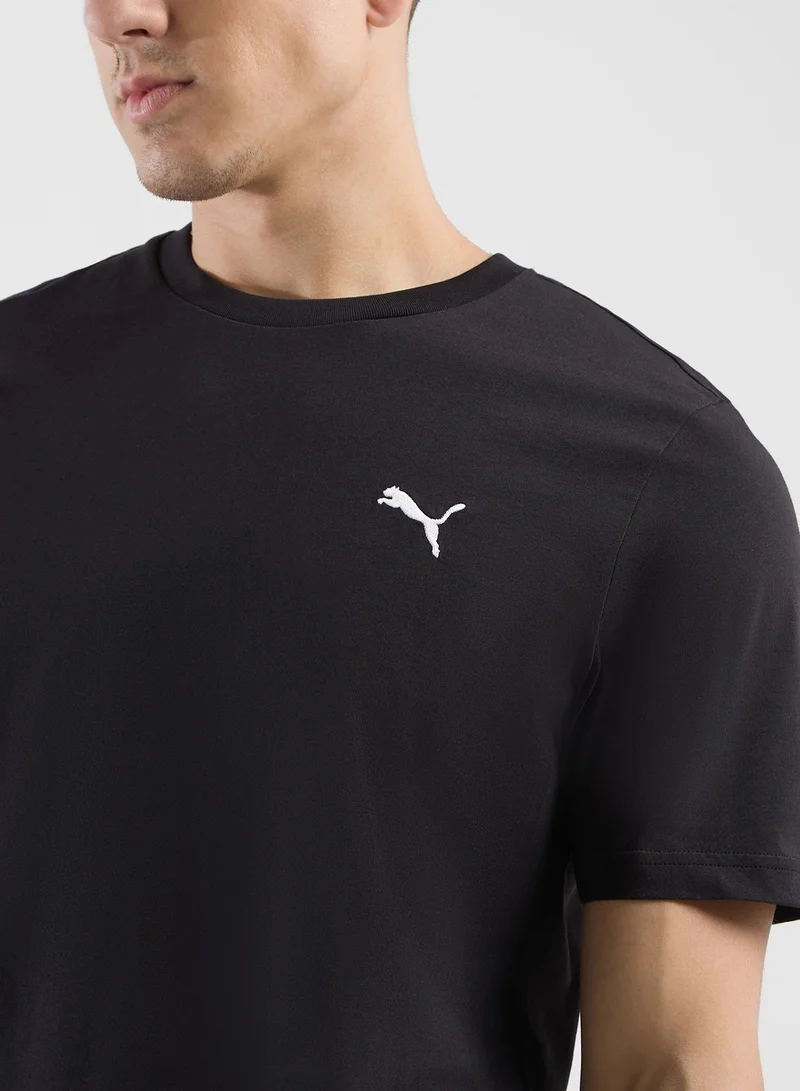 Puma puma black Essentials Small Logo T-Shirt for Men | Best Price UAE