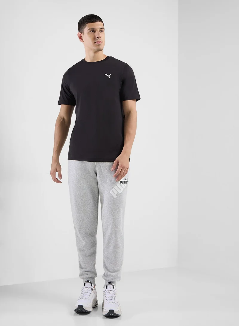 Puma puma black Essentials Small Logo T-Shirt for Men | Best Price UAE