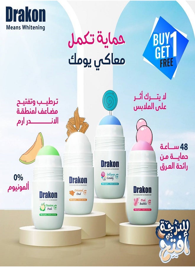 DRAKON - Whitening Roll-on Deodorant Oriental Oud 1+1 - Image 1
