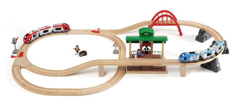 BRIO World  33512 Travel Switching Set  Premium Wooden Train Toy Set with 42 Pieces  Accessories  Perfect for Children Ages 3 and Up  Compatible with All BRIO Railway Toys - Image 3