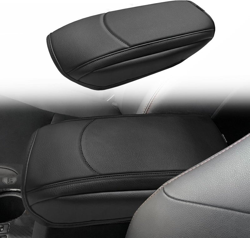 Muslogy غطاء وسادة المسند الأمامي لوحدة التحكم المركزية من ، مناسب لسيارة Toyota 4Runner (طرازات 2010-2024)، مكون إضافي للراحة، مصنوع من جل نباتي، سمكه العادي. - Image 1