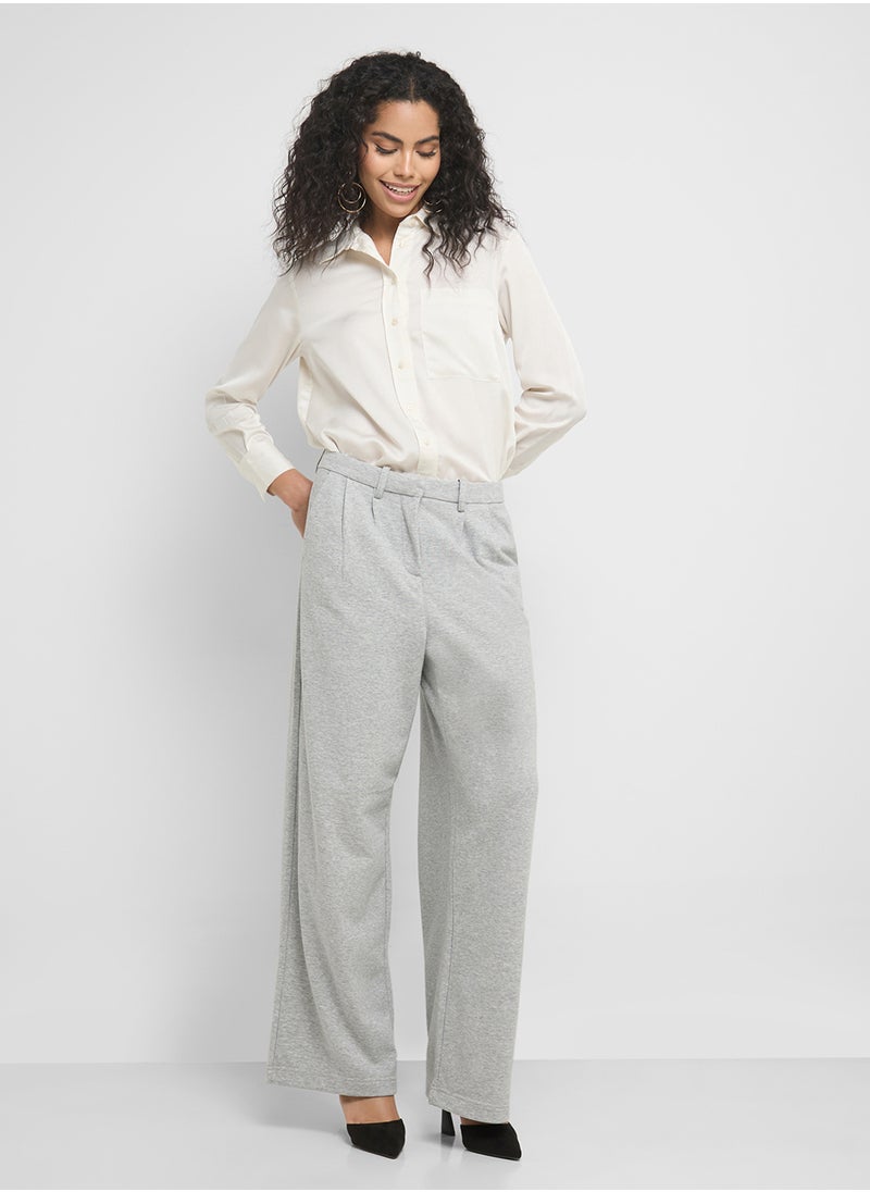 VERO MODA - Wide Leg Sweat Pants - Image 1