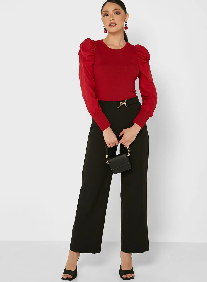 ELLA Puff Sleeve Top