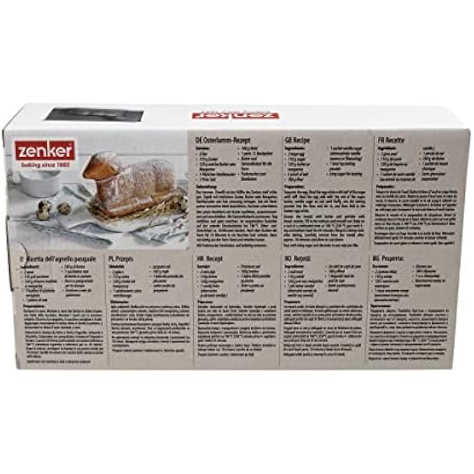 Zenker Lamb Cake Tin - Image 4