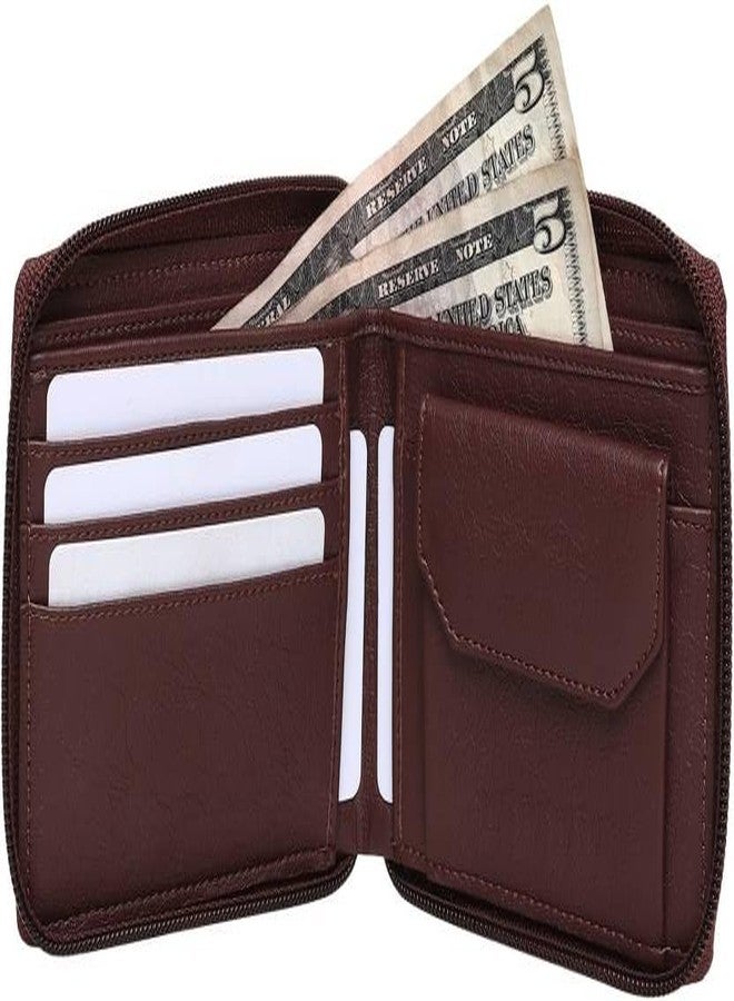Malik Cloth HUB - Girls Casual Artificial Leather Wallet (4 Card Slots) - Image 1
