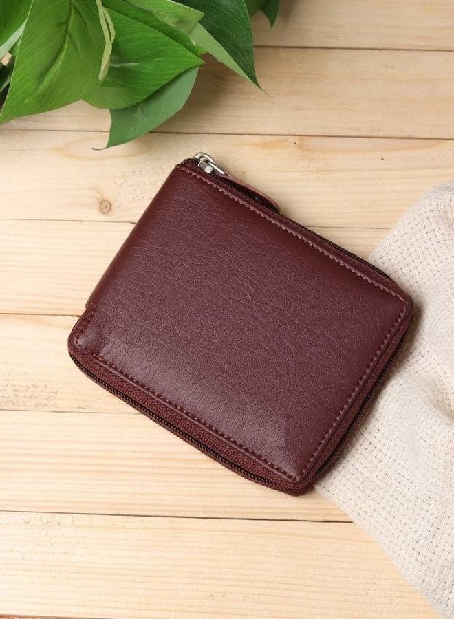 Malik Cloth HUB - Girls Casual Artificial Leather Wallet (4 Card Slots) - Image 2
