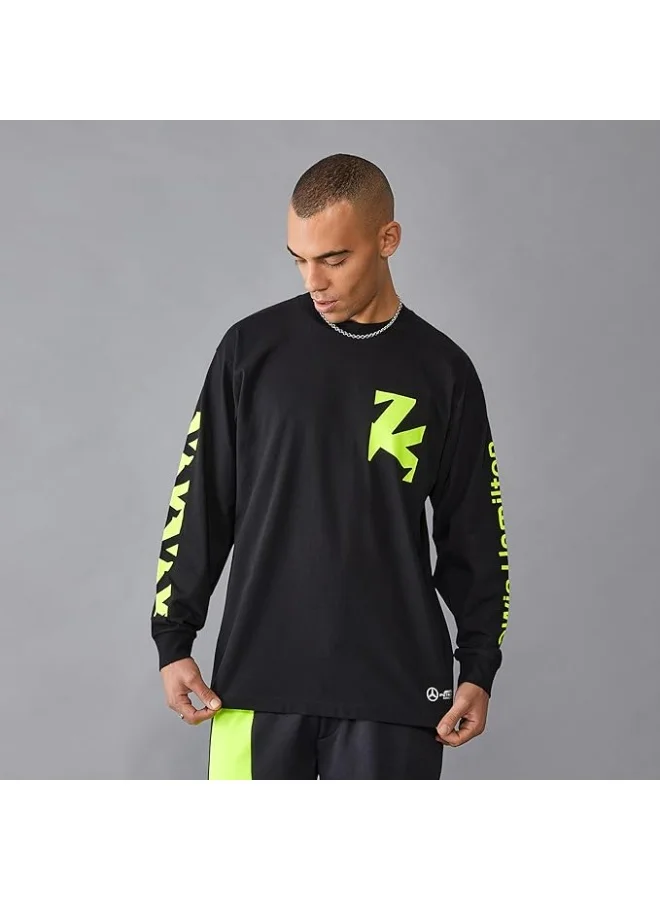 AMG Petronas Formula 1 Team  MAPF1 FW MENS LH LS TEE for Men | Best Price UAE