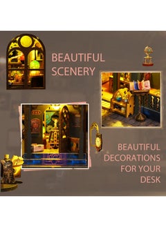 Flever Dollhouse Miniature Diy House Kit Creative Room With Furniture For Romantic Artwork Gift (Holo Magic City)  - Image 2